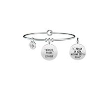 Bracciale Donna KIDULT LIGABUE 731575 Acciaio NIENTE PAURA F.P.