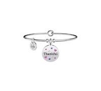 Bracciale Donna KIDULT LOVE 731892 Acciaio THANKFUL Grazie F.P.