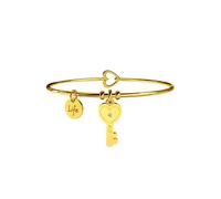Bracciale Donna Kidult SYMBOLS 231559 Acciaio inossidabile Gold Chiave F.P.