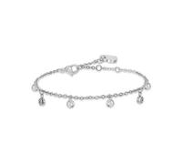 Bracciale Donna Luca Barra BK2605 In Acciaio Con Cristalli Trasparenti