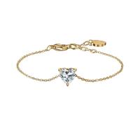 Bracciale Donna Luca Barra BK2769 In Acciaio Dorato Con Cristallo A Cuore