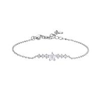 Bracciale Donna Luca Barra BK2775 In Acciaio Con Cristallo A Stella E Zirconi