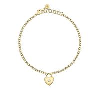 Bracciale MORELLATO donna Abbraccio acciaio dorato / cuore SAUB18