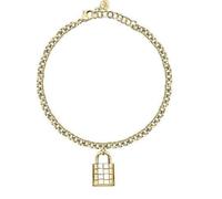 Bracciale Donna Morellato ABBRACCIO SAUB17 Dorato + Ciondolo Lucchetto