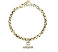 Bracciale Donna Morellato ABBRACCIO SAUC06 Dorato + Ciondolo con Zirconi