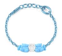 BRACCIALE DONNA MORELLATO COLOURS,3 CHARMS,SABZ143,ORSACCHIOTTI,GUFETTO,AZZURRO