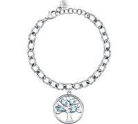 Bracciale Donna Morellato VITA SATD24 Acciaio Albero con Cristalli Acquamarina