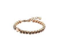 Bracciale Donna Ops Objects Sparkle OPSBR-587 tipo Tennis Oro Rosa con Cuore