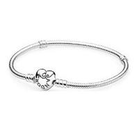 Bracciale Donna Pandora HEART CLASP SNAKE CHAIN BRACELET