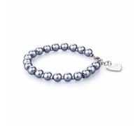 Bracciale donna per charms con perle nere S'AGAPO HAPPY SHAC5 (0165)