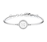 BRACCIALE DONNA RIGIDO BROSWAY LINEA CHAKRA REF BHK137 (3299) lettera N