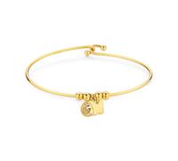 S'AGAPO LUCKY LIGHT BRACCIALE DONNA RIGIDO CON CRISTALLO E FARFALLA SKT34 (2401)
