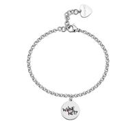 Bracciale Donna Sagapo Acciaio Amicizia Mamma Maestra Nonna Frase Cane Gatto