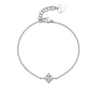 Bracciale Donna Sagapo Acciaio Cristalli Centrali Regalo Compleanno SLA11 Sagapò