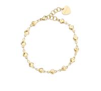 Bracciale Donna Sagapo Acciaio Cuori Stelle Quadrifogli Pallini Dischetti SHK