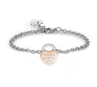 Bracciale donna Sagapo SLM16 cuore lucchetto zia migliore del mondo