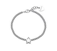 Bracciale donna Sagapo Stellar in acciaio cuore stella sfere dorato o argento