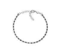 Bracciale Tennis Donna AMEN BTABBN16 Argento 925% Pietre Nere