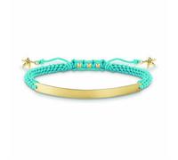Bracciale Donna Thomas Sabo LBA0060-848-1 Azzurro Argento Dorato