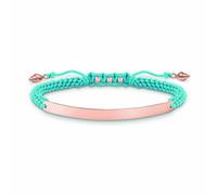Bracciale Donna Thomas Sabo LBA0062-597-1 Azzurro Oro rosa Argento