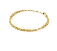 BRACCIALE DORATO STARDUST | Progettato da Joidart | Disegnato da Carme Fàbregas | Collezione Stardust | Bracciale in metallo placcato oro 24k