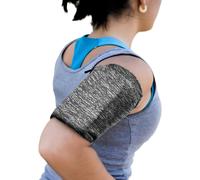 Bracciale elastico da corsa Fitness - Grigio