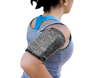 Bracciale elastico da corsa Fitness - Grigio