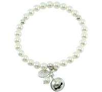 Bracciale Elastico Donna I Giampini Madonna Miracolosa Chiama Angeli Argento 925