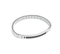 Bracciale Elastico Uomo BROSWAY RIDER BRI02 Acciaio Inossidabile Nero Misura M
