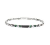 Bracciale elementi in pietra ed elementi in ematite catena box