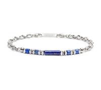 Bracciale elementi in pietra ed elementi in ematite catena marine
