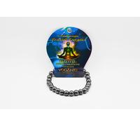 Bracciale energetico VOGANTO in pietra vera IN EMATITE mm 8 braccialetto perle