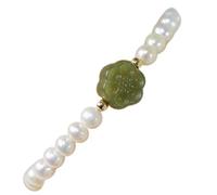 Bracciale Fend Feng Shui Bracciale Pearl Hetian Jade Bracciale Blossom Bracciale Buona Fortuna per Le Donne AMA Braccialetti Fortune Talisman per prosperità Money 2025 Gioielli di Lusso Vacanza