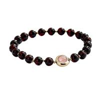 Bracciale Feng Shui per ricchezza e fortuna, pietra di luna fragola e cristallo fantasma, gioielli per uomini e donne, One Size, Pietra, Non pietra preziosa