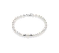 Bracciale FILI FANTASIA PERLE ORO SFERE BRQ339 Comete Donna