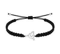 Bracciale Filo Destino con Simboli in Acciaio Inossidabile, amuleti di protezione e fortuna, Amuleti contro il malocchio - Bracciale Donna/Bracciale Uomo Regalo Originale, Talla única, Acciaio