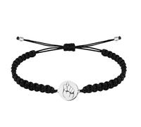Bracciale Filo Destino con Simboli in Acciaio Inossidabile, amuleti di protezione e fortuna, Amuleti contro il malocchio - Bracciale Donna/Bracciale Uomo Regalo Originale, Talla única, Acciaio
