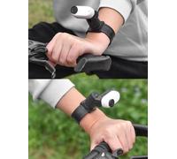 Bracciale fisso pulso universale anello di aspirazione magnetica a rilascio rapido braccialetto fisso per Insta go3s