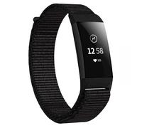 Bracciale Fitbit Charge 3/4 in nylon Nero - Nouvo