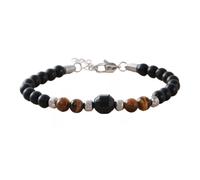 Bracciale for perline Pietra per for mappa Turchese Africana di Gatto 6mm Misura