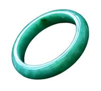 Bracciale Galleggiante per Braccialetto di Giada Verde Femminile, Bangles Jade a A-Cargo Green Imperial Green A-Cargo, per Madre, per la Fidanzata, con Gioielli, 54-64 mm, 60 mm