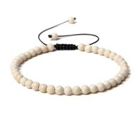 Bracciale Giada - Bianco