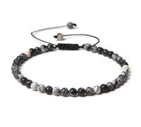 Bracciale Giada - Nero / Machcie