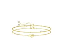 Bracciale in acciaio al quarzo naturale multipolso con lettera d'amore da spiaggia estiva per adolescenti, personalizzato con lettera di AZ, carino, alla moda, regalo rodonite bracciale scelta