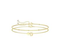 Bracciale in acciaio al quarzo naturale multipolso con lettera d'amore da spiaggia estiva per adolescenti, personalizzato con lettera di AZ, carino, alla moda, regalo rodonite bracciale scelta