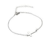 Bracciale in acciaio inossidabile color acciaio inossidabile temperamento sempliceUtile e pratico.