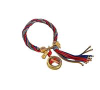 Bracciale in acciaio inossidabile femminile nessun sbiadimento moda di fascia alta versatile pendolarismo aperto braccialetto TQk881, 12cm, Cordoncino