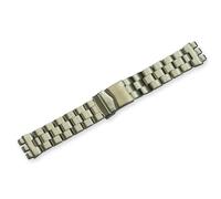 Bracciale in acciaio inossidabile per cinturino Swatch 19mm Irony Chrono da uomo cinturino in argento Nuovo