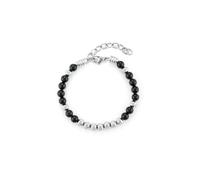 BRACCIALE IN ACCIAO E ONICE