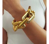 Bracciale In Acrilico CCB Punk Esagerato Grande Steampunk Cubano Gioielli Moda